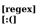 picture of a regex